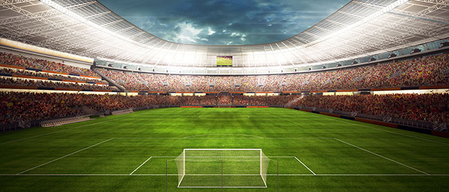 Fotomural o papel pintado estadio futbol